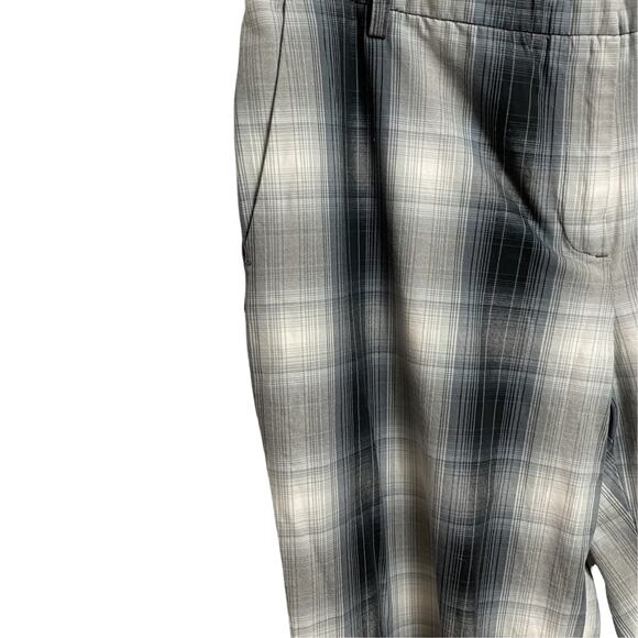 Plaid Straight Leg Women's Pants - Picture 6 of 7